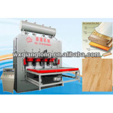 Short cycle 122*244cm mdf hot press melamine /Chip board laminating press machine